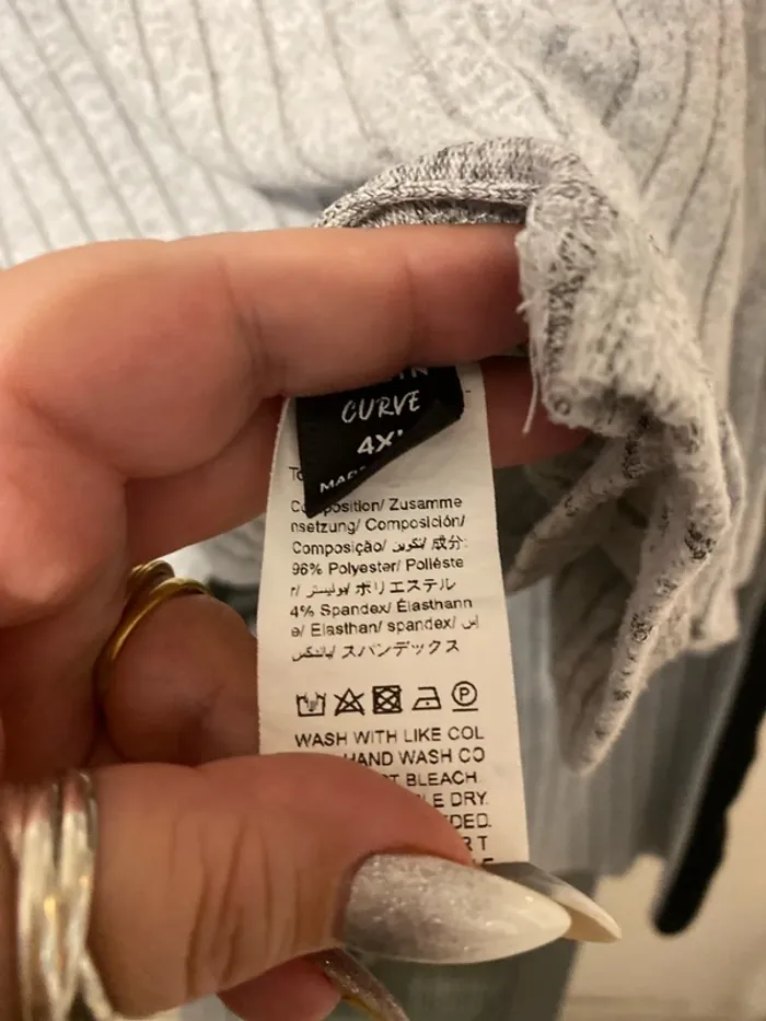 superbe ensemble détente pull + pantalon gris SHEIN 4xl - photo numéro 5