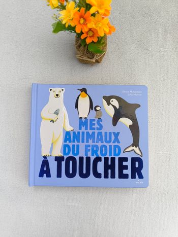 Livre Mes animaux du froid à toucher Milan
