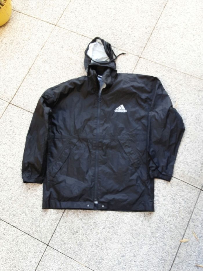 Coupe vent  avec capuche marque Adidas taille 14 ans - photo numéro 7