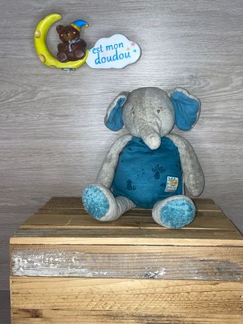 MR386 doudou éléphant 🐘 moulin Roty