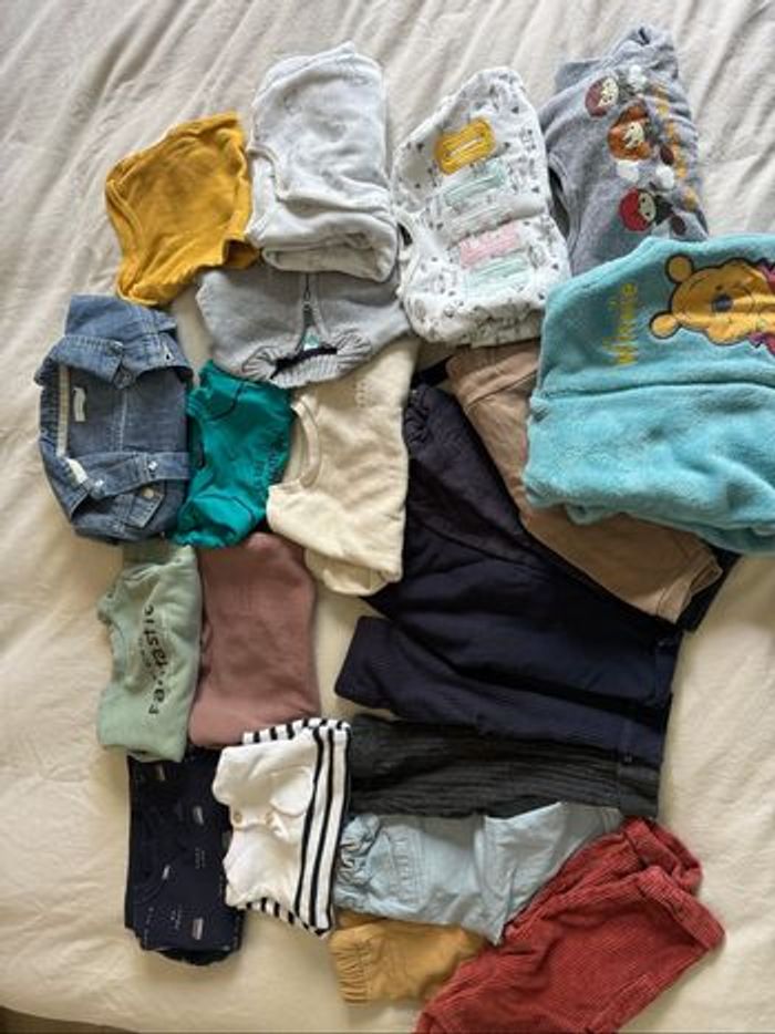 Lot de vêtements 6 mois