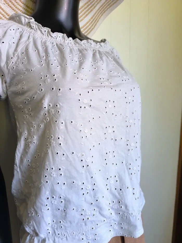 Haut blanc S 122 510 - photo numéro 2