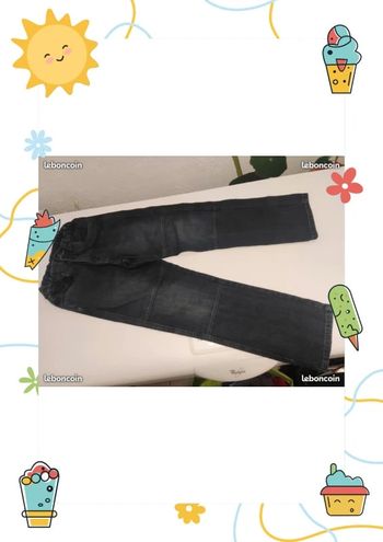 Jean bleu brut nky 10 ans