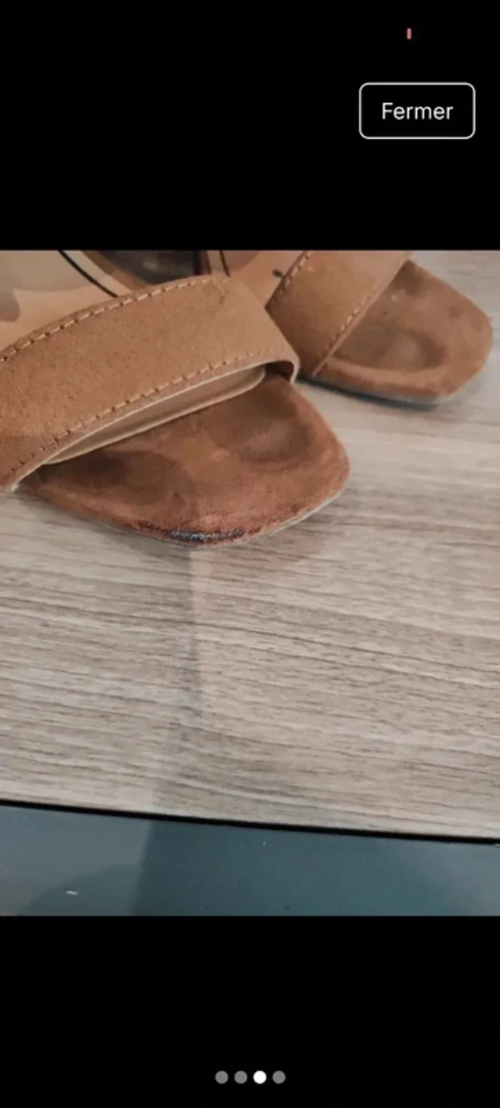 Chaussure talon taille 38 marque botega - photo numéro 3