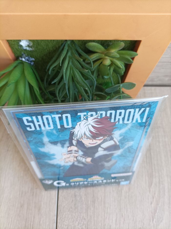 Image carte Shoto Todoroki My Hero Academia Mha Bandai Ichiban Kuji - photo numéro 4