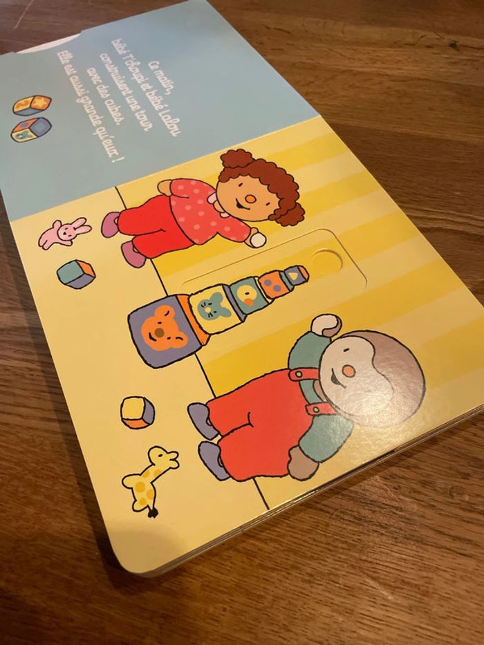Livre cartonné Mes livres animés Tchoupi à la crèche - photo numéro 9