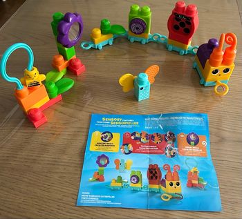Chenille des sens à construire Mega Bloks