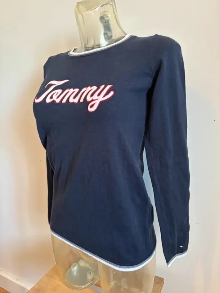 Pull Tommy Hilfiger taille XS - photo numéro 3