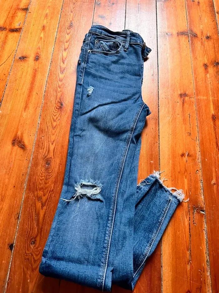 Jeans slim stradivarius 36 - photo numéro 4