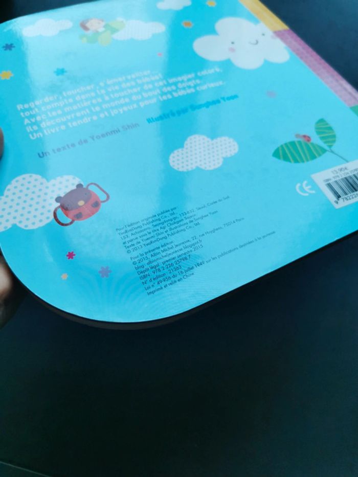 Imagier de bébé un livre à toucher neuf - photo numéro 16