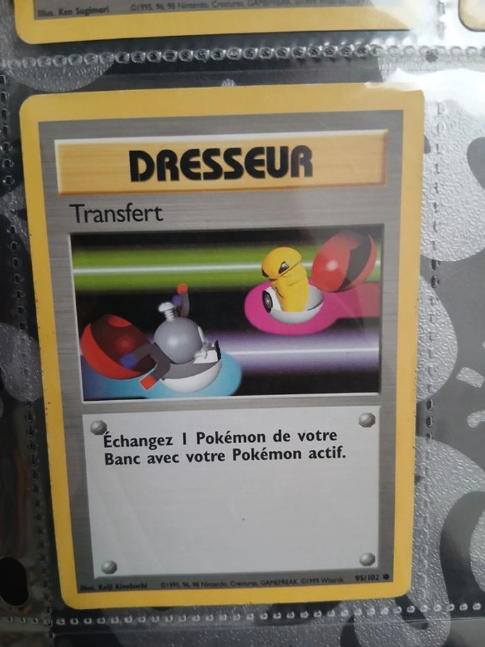 📌 Pokémon - Set de Base - Lot de 4 cartes - photo numéro 5