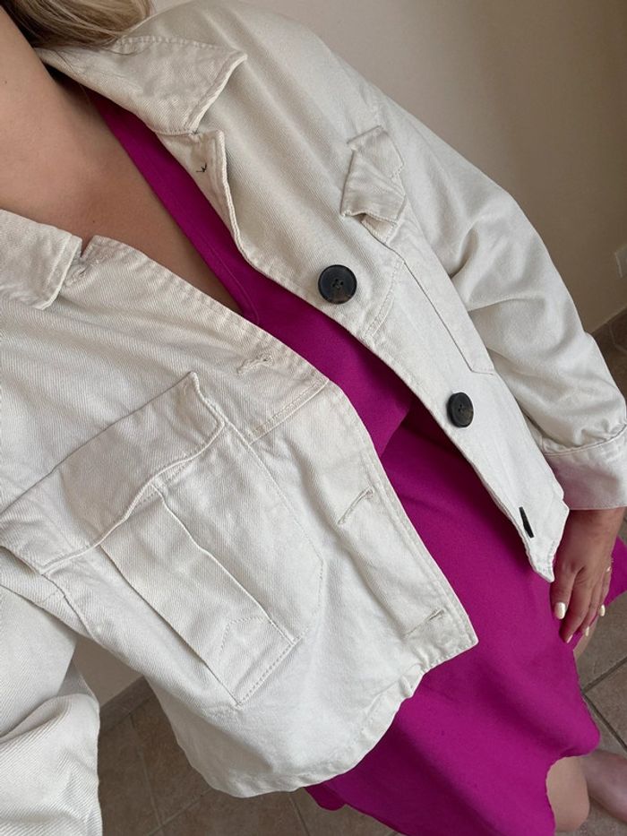 Veste beige - Femme - 38/M - photo numéro 5