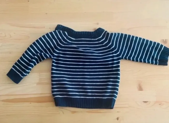 Pull marinière chaud - photo numéro 2