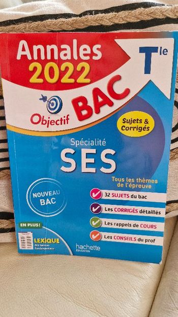 Annales Bac SES