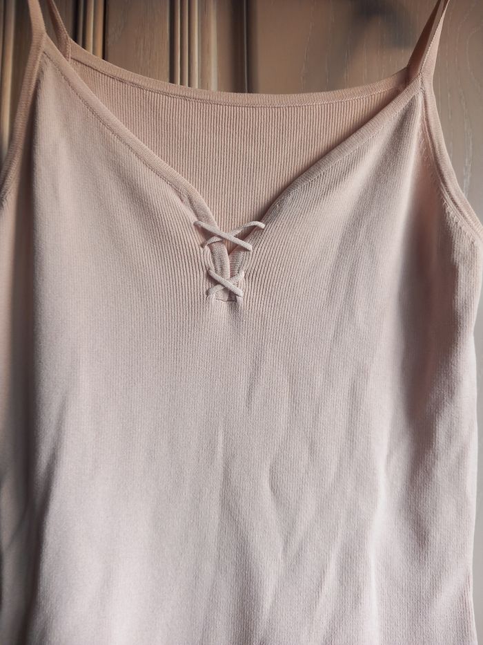 Débardeur rose taille unique - photo numéro 2