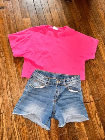 T-shirt et short Zara 9 ans