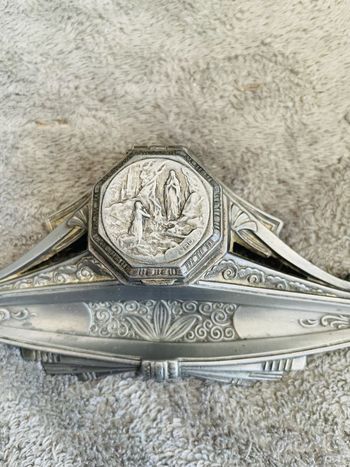 Encrier ancien Lourdes 