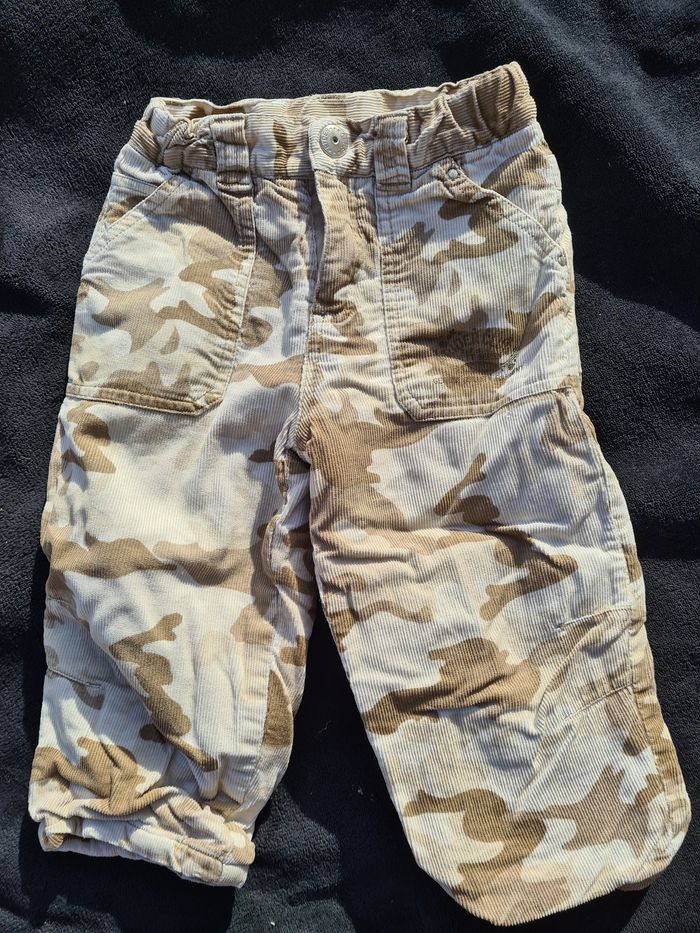 Pantalon velours garçon