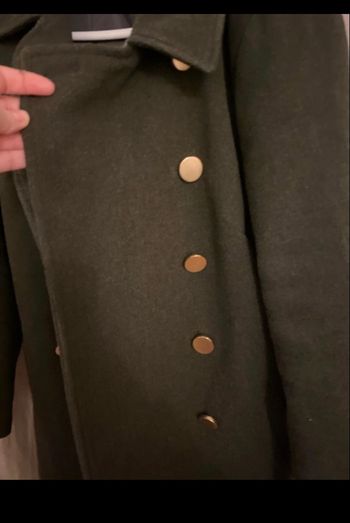 Manteau mi long kaki M