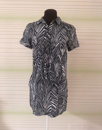 Robe Zara motif zébrée