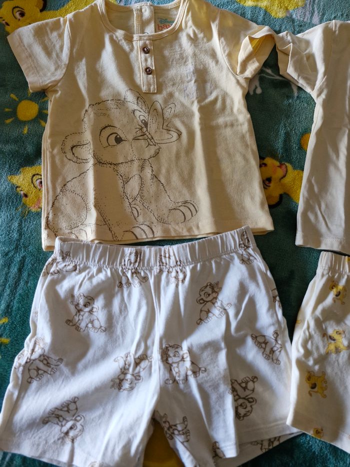 Lot pyjama roi lion - photo numéro 2