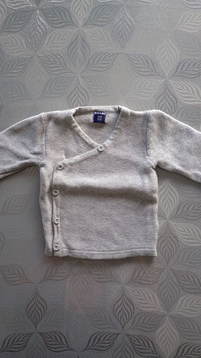 Gilet bébé taille 3 mois