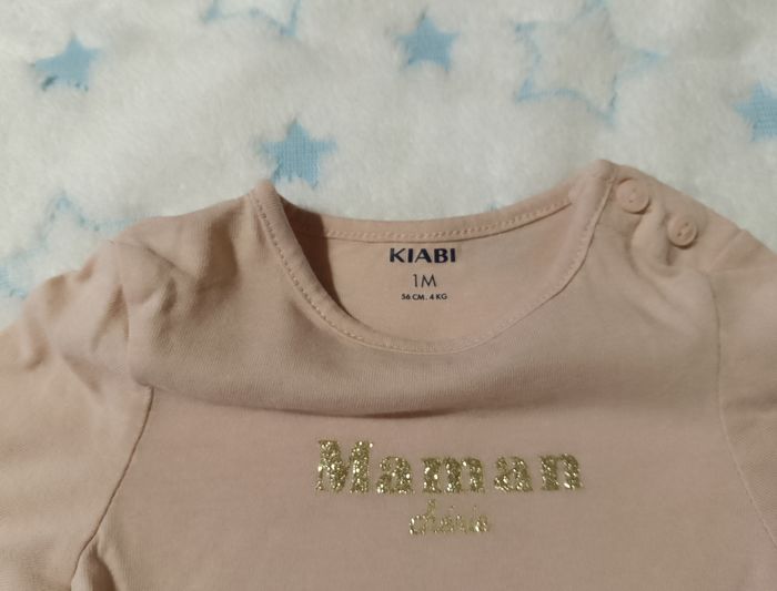 Ensemble bébé Kiabi 1 mois – NEUF sans étiquette - photo numéro 4