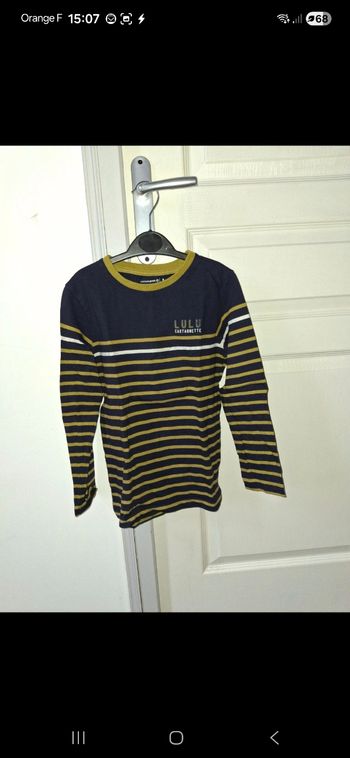 Tee-shirt manches longues 8 ans