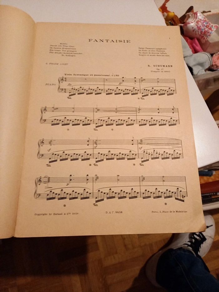 Fantaisie op 17 de Schumann-piano - photo numéro 3