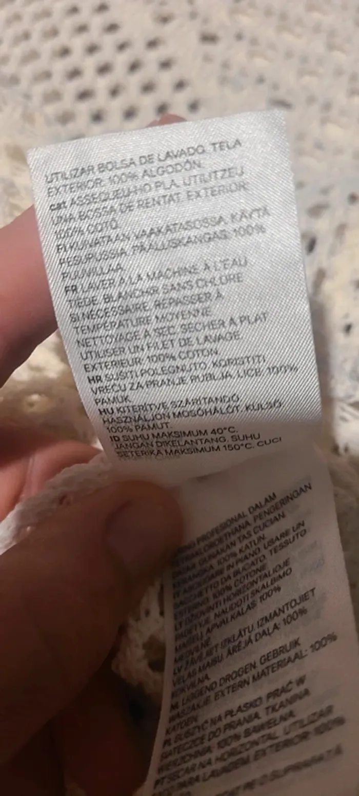 Robe longue été neuve 100% coton T.L - H&M - photo numéro 3