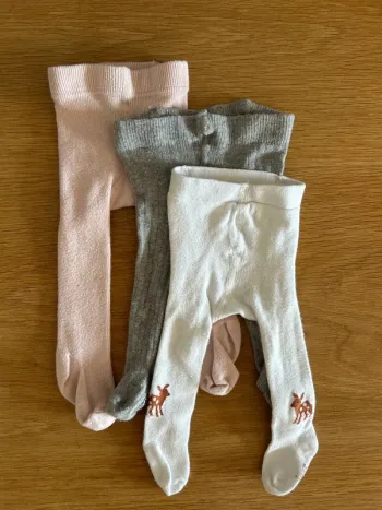 Lot de 3 collants hiver 1/3 mois
