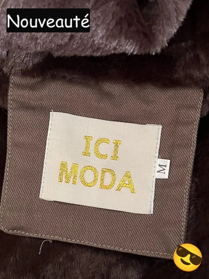 Parka à capuche kaki neuf toute douce à l’intérieur - taille M - ici moda - photo numéro 9