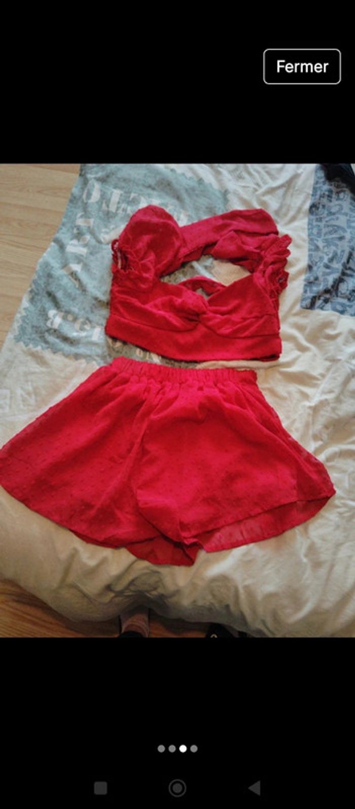 Ensemble rouge shein - photo numéro 2