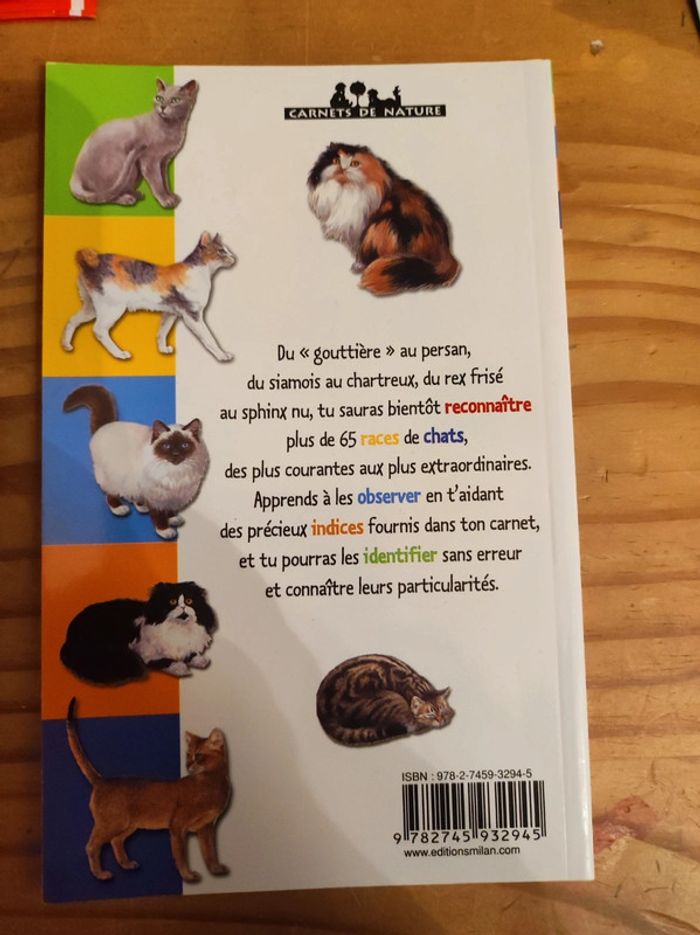 Livre documentaire les chats - photo numéro 2