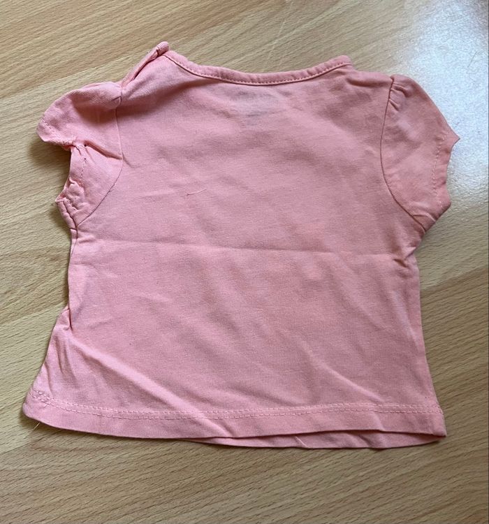 Lot 2 t-shirts rose et jaune Kiabi 1M - photo numéro 7