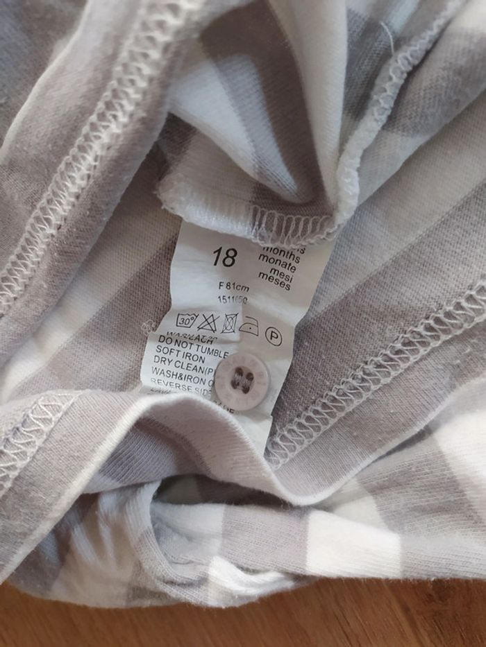 T-shirt manches longues capuche grain de blé 18M - photo numéro 9