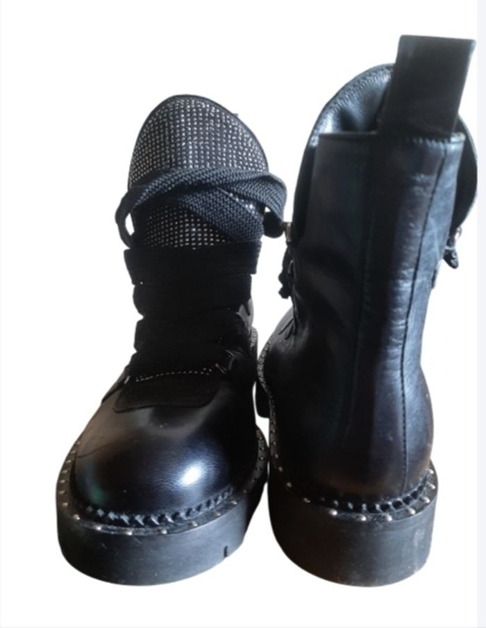 Rangers noires 37 Baldinini - photo numéro 2