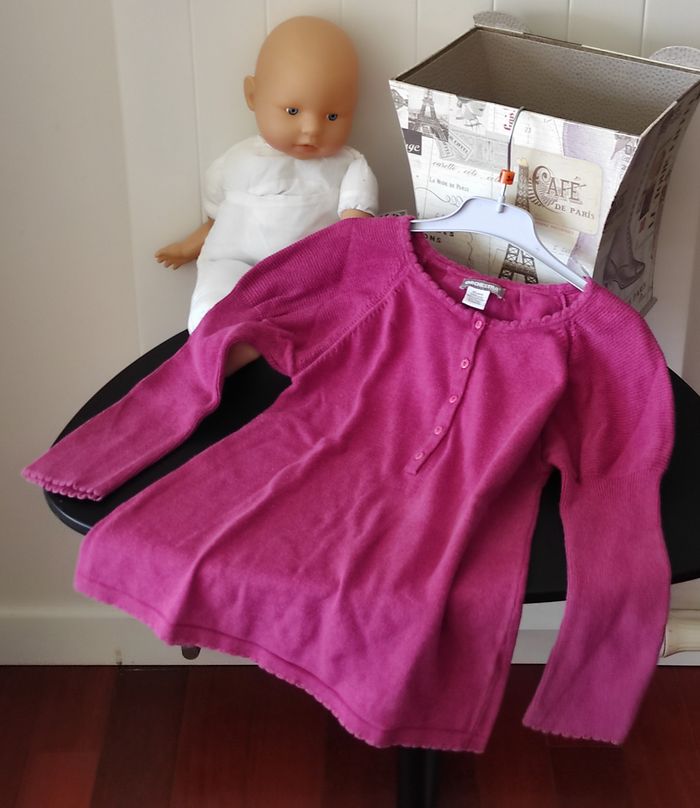 Pull fille – 8 ans – rose