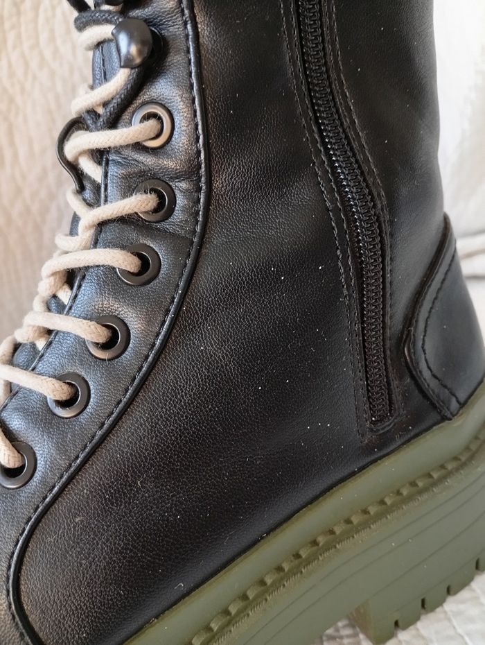 Bottes noires Stradivarius, femme 38 - photo numéro 5