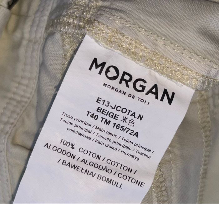 🤍 Jupe “Casual” blanc crème – Morgan – Taille 40 - photo numéro 5