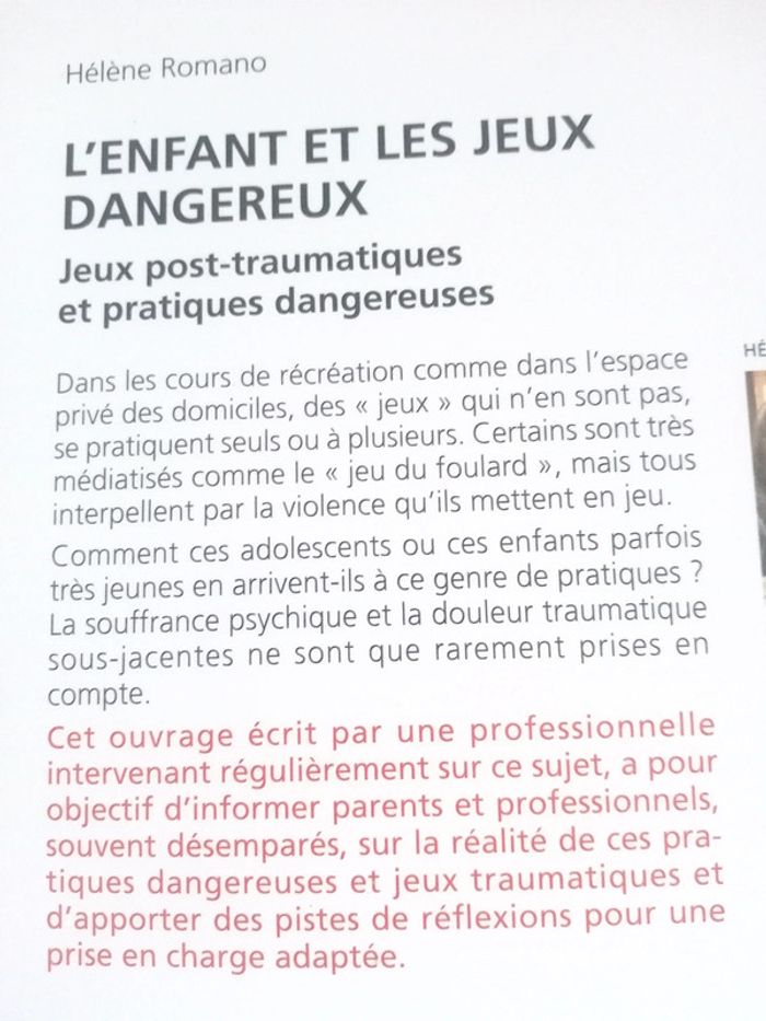 L'enfant et les jeux dangereux - photo numéro 5