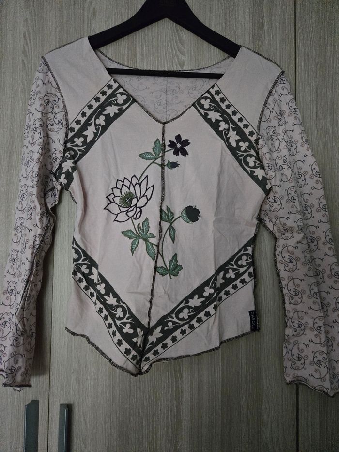 T-shirt manches longues Y2K Caroll