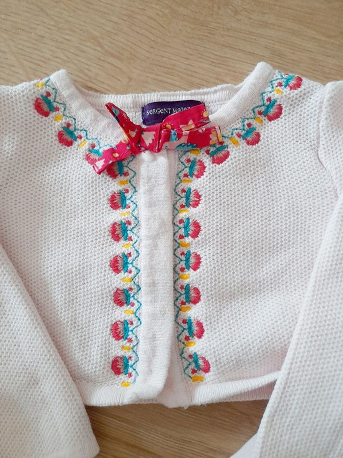 T-shirt et Gilet Sergent Major 6 mois - photo numéro 3