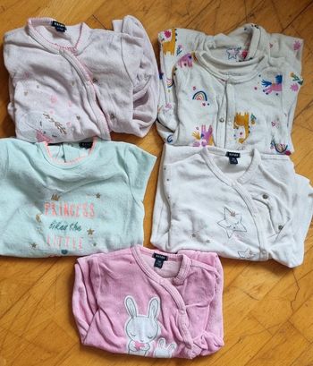 Lot de pyjamas 9 mois