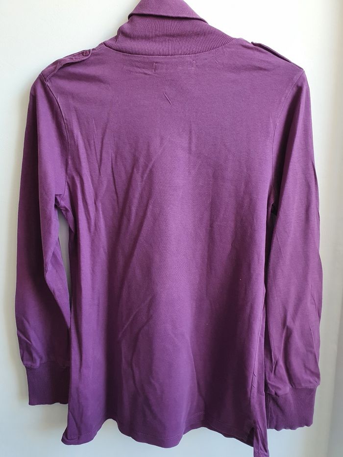 Pull col roulé femme M - photo numéro 3