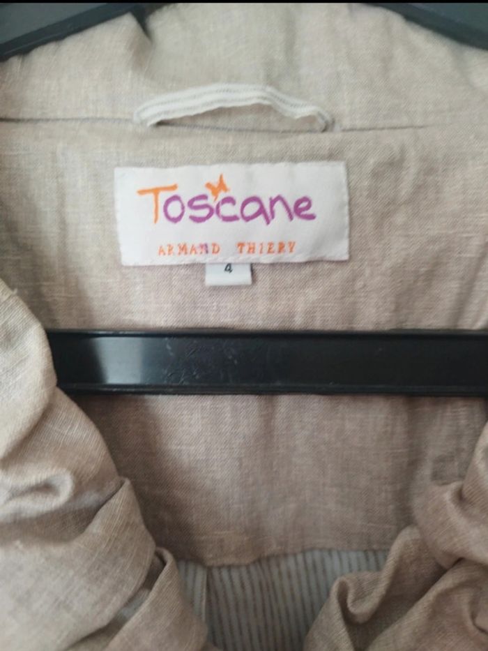 Manteau demi saison femme toscane taille 4 - photo numéro 4