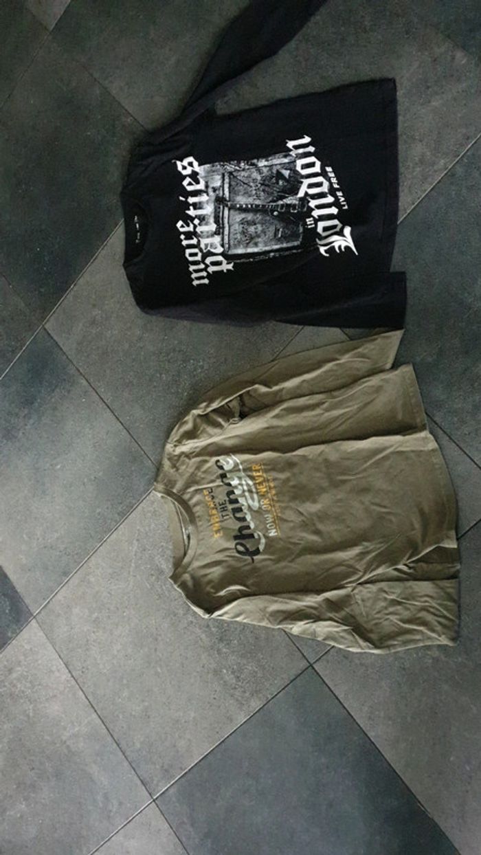 Lot de tee shirt manches longues