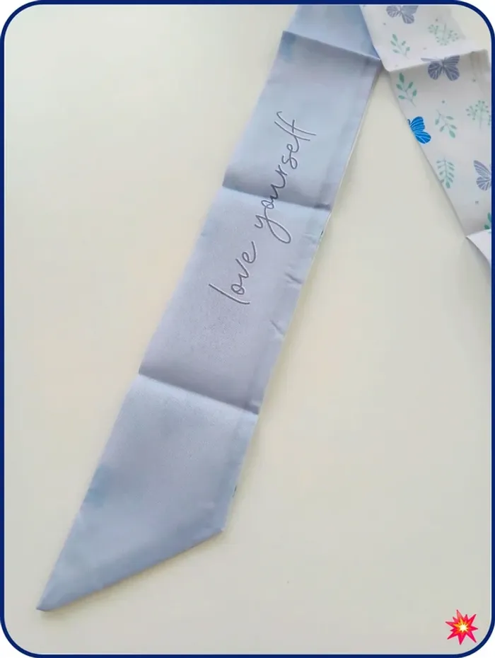 Foulard cheveux papillon femme – tendance, léger et stylé - photo numéro 2