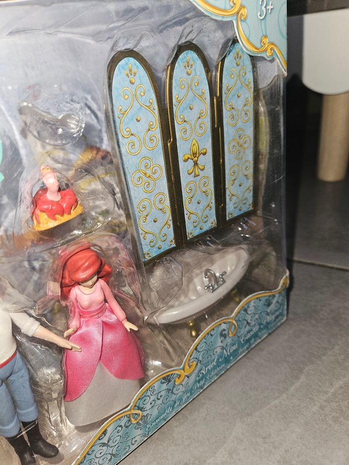 Coffret playset mini maison poupée Ariel et Éric petite sirène - photo numéro 10