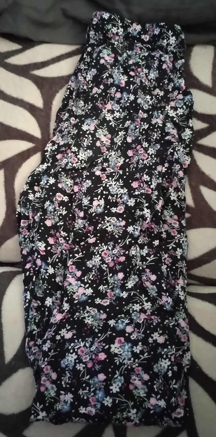 Pantalon pyjamas fluide 8/9 ans "H&M" neuf - photo numéro 8